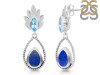 Lapis & Blue Topaz Earring LLP-RDE-57.