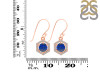 Lapis & White Topaz Earring LLP-RDE-701.