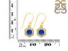 Lapis & White Topaz Earring LLP-RDE-701.