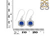 Lapis & White Topaz Earring LLP-RDE-701.