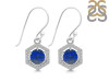 Lapis & White Topaz Earring LLP-RDE-701.