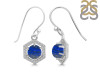 Lapis & White Topaz Earring LLP-RDE-701.