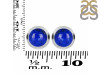 Lapis Stud Earring LLP-RDE-719.