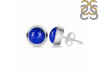 Lapis Stud Earring LLP-RDE-719.
