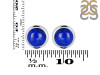 Lapis Stud Earring LLP-RDE-992.