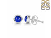 Lapis Stud Earring LLP-RDE-993.