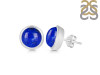 Lapis Stud Earring LLP-RDE-994.