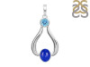 Lapis & Blue Topaz Pendant LLP-RDP-132.