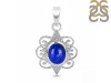 Lapis & White Topaz Pendant LLP-RDP-334.
