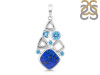 Lapis & Blue Topaz Pendant LLP-RDP-47.
