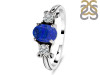 Lapis & White Topaz Ring LLP-RDR-1442.