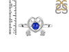 Lapis & White Topaz Ring LLP-RDR-1553.