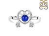 Lapis & White Topaz Ring LLP-RDR-1553.