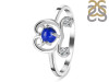 Lapis & White Topaz Ring LLP-RDR-1553.