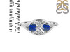 Lapis & White Topaz Ring LLP-RDR-1557.