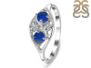 Lapis & White Topaz Ring LLP-RDR-1557.