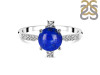 Lapis & White Topaz Ring LLP-RDR-1621.