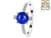 Lapis & White Topaz Ring LLP-RDR-1621.