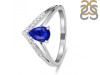 Lapis & White Topaz Ring LLP-RDR-1716.