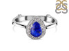Lapis & White Topaz Ring LLP-RDR-1804.