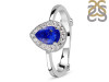 Lapis & White Topaz Ring LLP-RDR-1804.