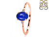 Lapis & White Topaz Ring LLP-RDR-1938-A.