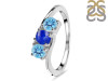 Lapis & Blue Topaz Ring LLP-RDR-213-BTZ.