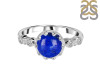 Lapis & White Topaz Ring LLP-RDR-2197.