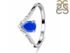 Lapis & White Topaz Ring LLP-RDR-2283.