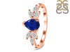 Lapis & White Topaz Ring LLP-RDR-2556.