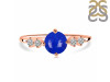 Lapis & White Topaz Ring LLP-RDR-3166.