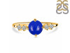 Lapis & White Topaz Ring LLP-RDR-3166.