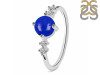 Lapis & White Topaz Ring LLP-RDR-3166.