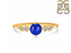 Lapis & White Topaz Ring LLP-RDR-3167.