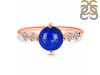 Lapis & White Topaz Ring LLP-RDR-3191.