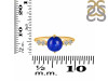 Lapis & White Topaz Ring LLP-RDR-3191.