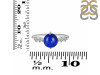 Lapis & White Topaz Ring LLP-RDR-3191.