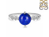 Lapis & White Topaz Ring LLP-RDR-3191.