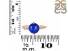 Lapis & White Topaz Ring LLP-RDR-3192.