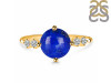 Lapis & White Topaz Ring LLP-RDR-3192.