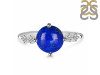 Lapis & White Topaz Ring LLP-RDR-3192.