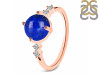 Lapis & White Topaz Ring LLP-RDR-3192.