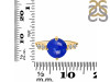 Lapis & White Topaz Ring LLP-RDR-3193.
