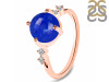 Lapis & White Topaz Ring LLP-RDR-3193.