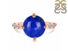 Lapis & White Topaz Ring LLP-RDR-3194.