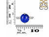 Lapis & White Topaz Ring LLP-RDR-3194.