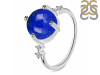 Lapis & White Topaz Ring LLP-RDR-3194.