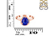 Lapis & White Topaz Ring LLP-RDR-3236.