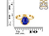 Lapis & White Topaz Ring LLP-RDR-3236.