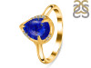 Lapis & White Topaz Ring LLP-RDR-3236.